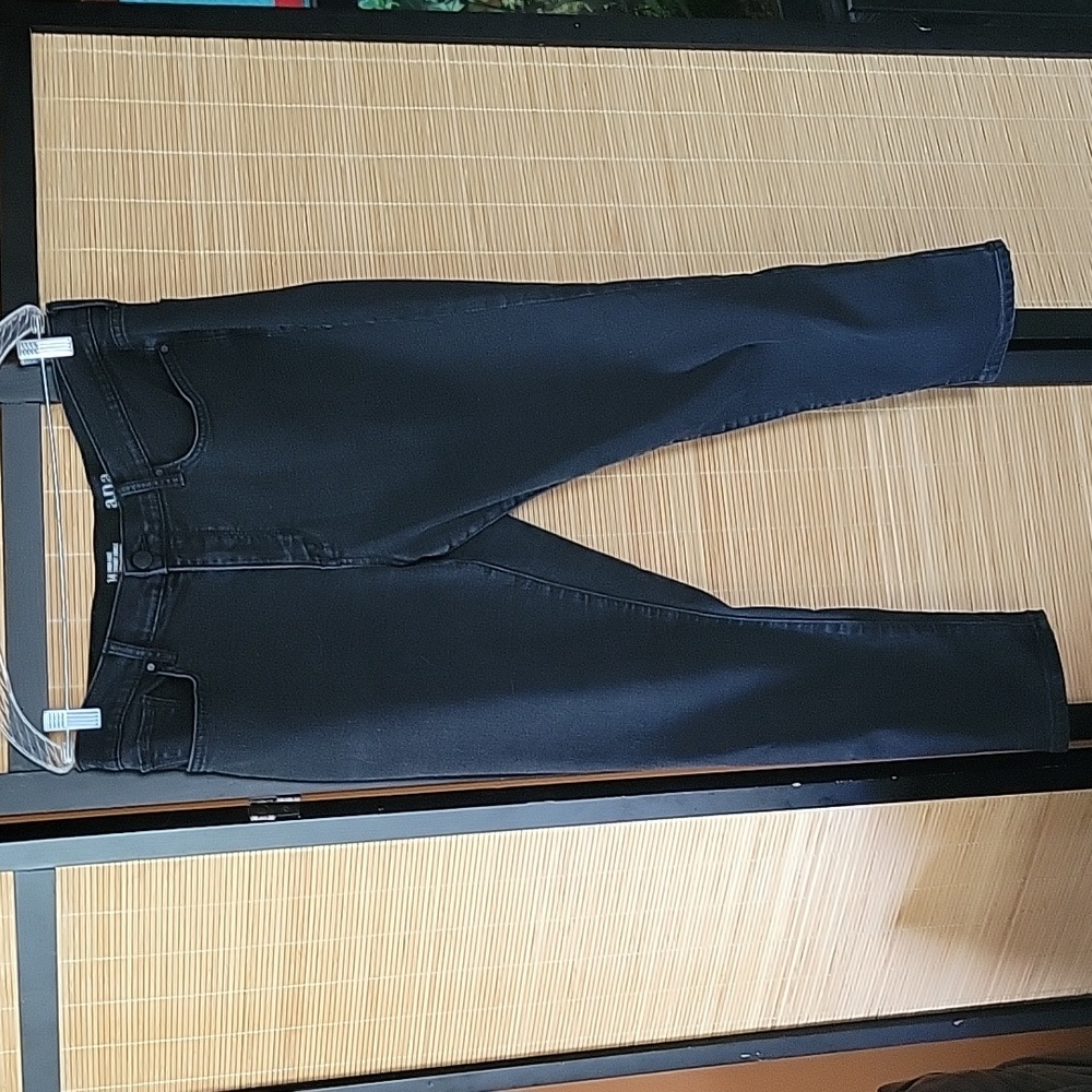 Skinny ankle high rise black ANA JEAN
